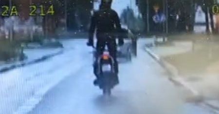 Motocyklista-akrobata zatrzymany przez policję. Mandat był srogi