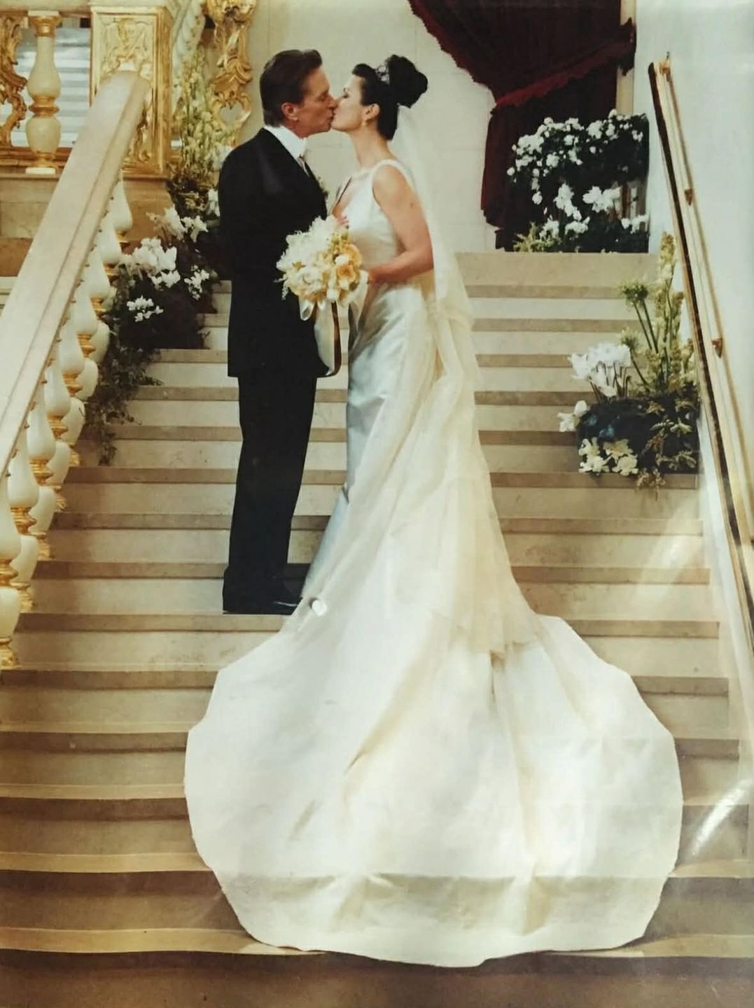 Catherine Zeta Jones uczciła SREBRNE GODY z Michaelem Douglasem