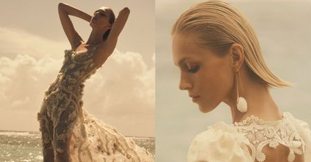 Anja Rubik cieszy się słońcem w paryskim "Vogue'u"