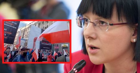 Narodowcy będą źli? Godek chwali się nagraniem. Nagle w 8 sekundzie...