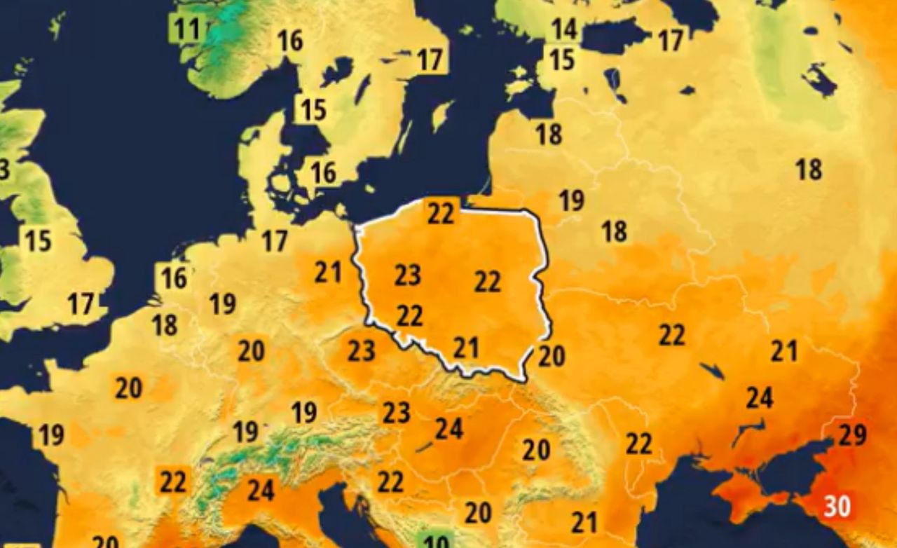 Załamanie przyjdzie w czwartek. Jest prognoza na cały tydzień
