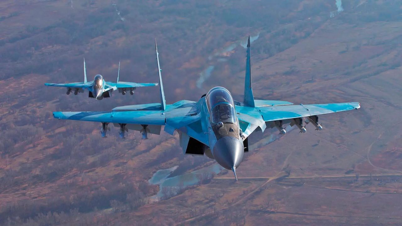 MiG-35 nad Ukrainą. Rosjanie testują nowy samolot bojowy