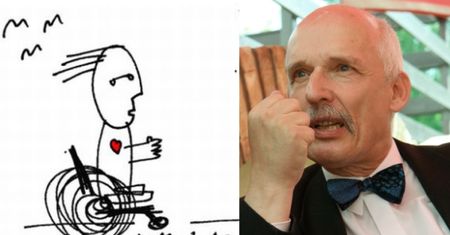 Korwin pozywa za "posyłanie inwalidów do gazu"!