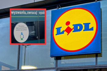Lidl podał rekord systemu kaucyjnego. Klient oddał 1371 opakowań