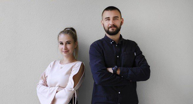 Natalia Wierzejska i Michał Chruściel w dziale new business Grupy Walk