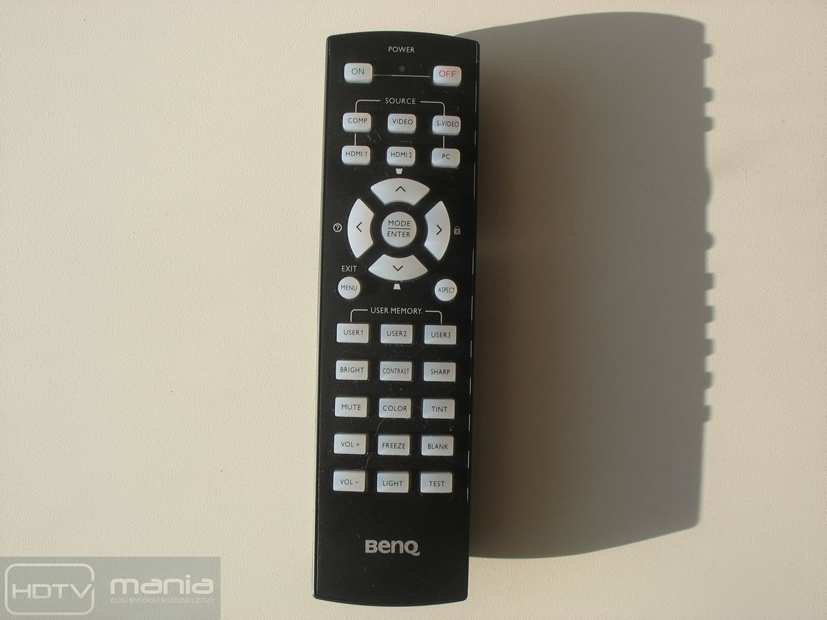 Test BenQ W1000 - pierwsze wrażenia 3