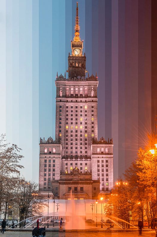 Time Sliced - znane budynki świata przez cały dzień na jednym zdjęciu 3