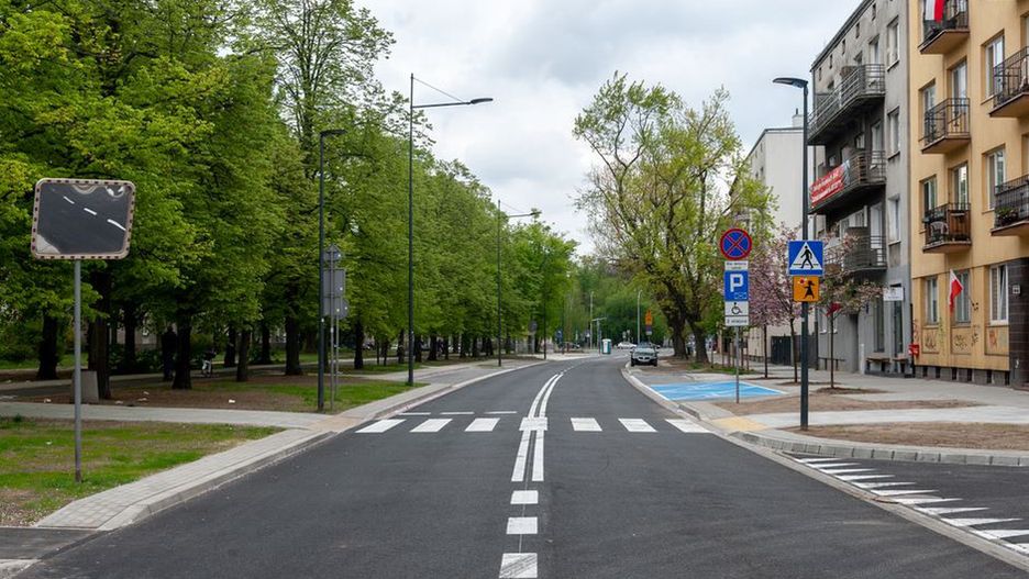 Warszawa. Kolejna część al. Zjednoczenia jest już gotowa 