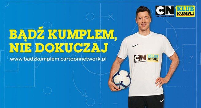 Wystartowała piąta edycja kampanii „Bądź kumplem, nie dokuczaj!”. Robert Lewandowski ambasadorem (wideo)