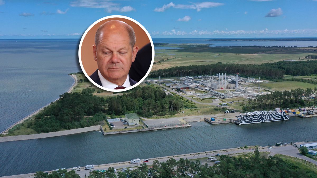 Gazociąg Nord Stream 1 w niemieckim Lubminie