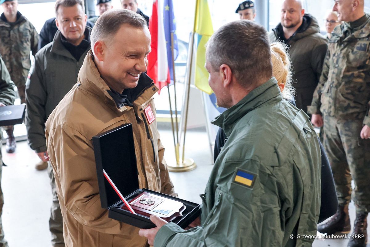 Дуда зустрівся з українськими військовими