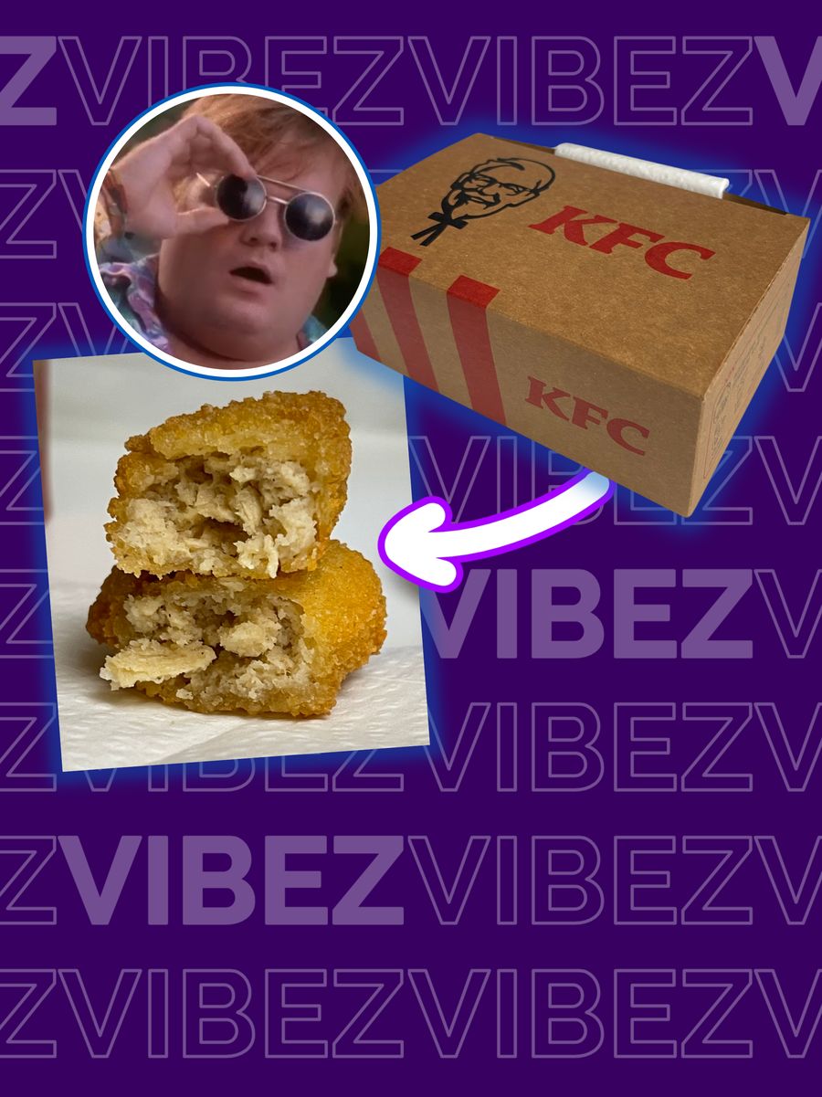 Wegetariańskie nuggetsy, Veggetsy w KFC