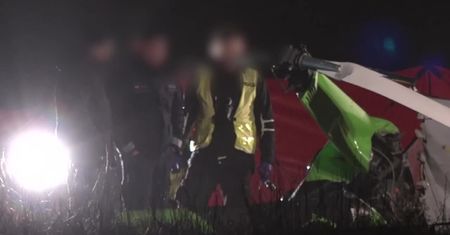 Katastrofa śmigłowca pod Starogardem Gdańskim. Nie żyje pilot
