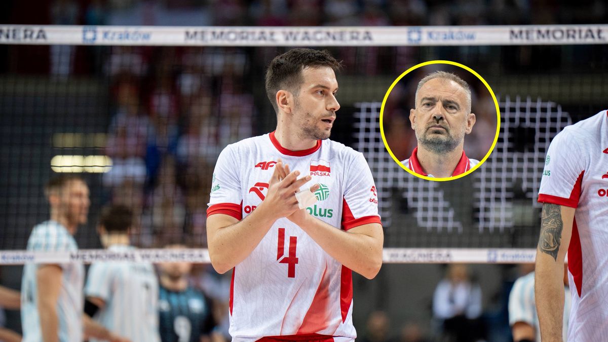 Getty Images / Marcin Golba/NurPhoto  / Na zdjęciu: Marcin Komenda i Nikola Grbić