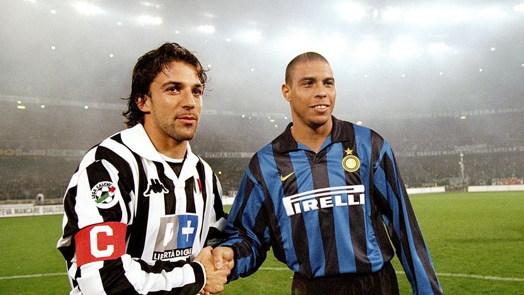 Na zdjęciu od lewej: Alessandro Del Piero i Ronaldo