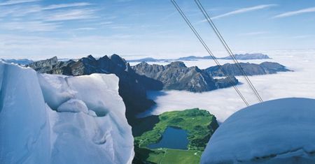 Engelberg - wioska igloo i lodowa grota