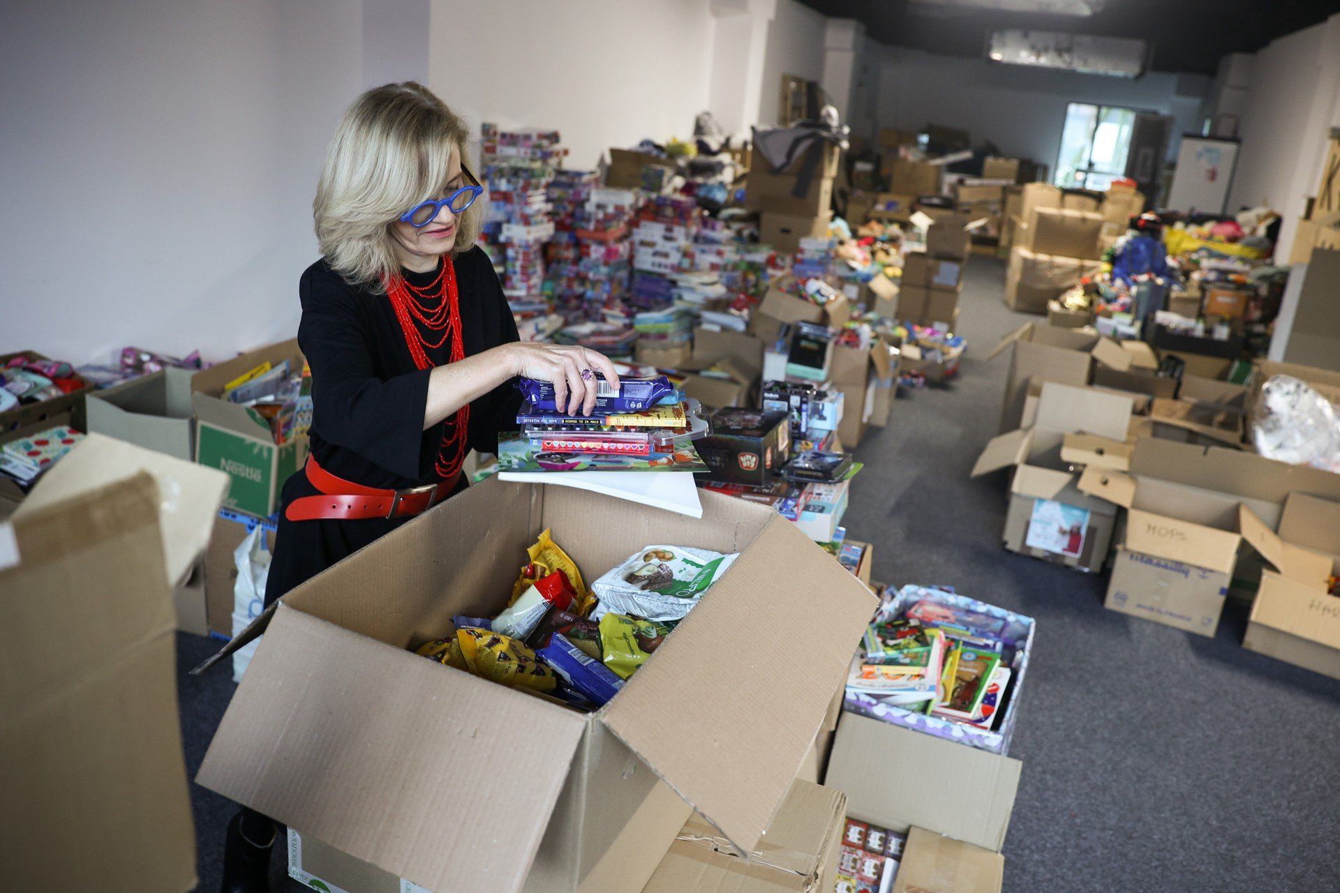 Akcja charytatywna &#34;Paczka pod choinkę&#34; w Krakowie