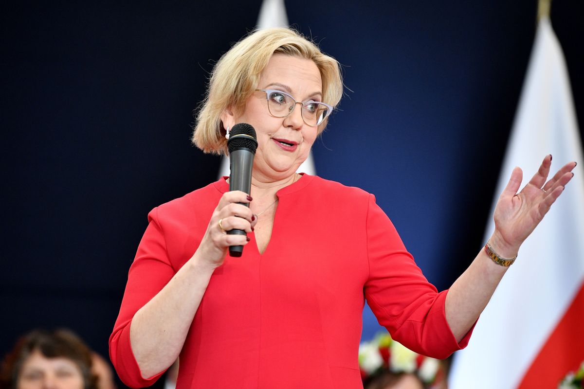 Minister klimatu i środowiska Anna Moskwa