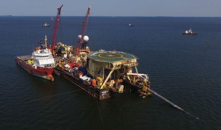 Rosjanie oskarżają. "Prowokacje podczas budowy na Bałtyku"