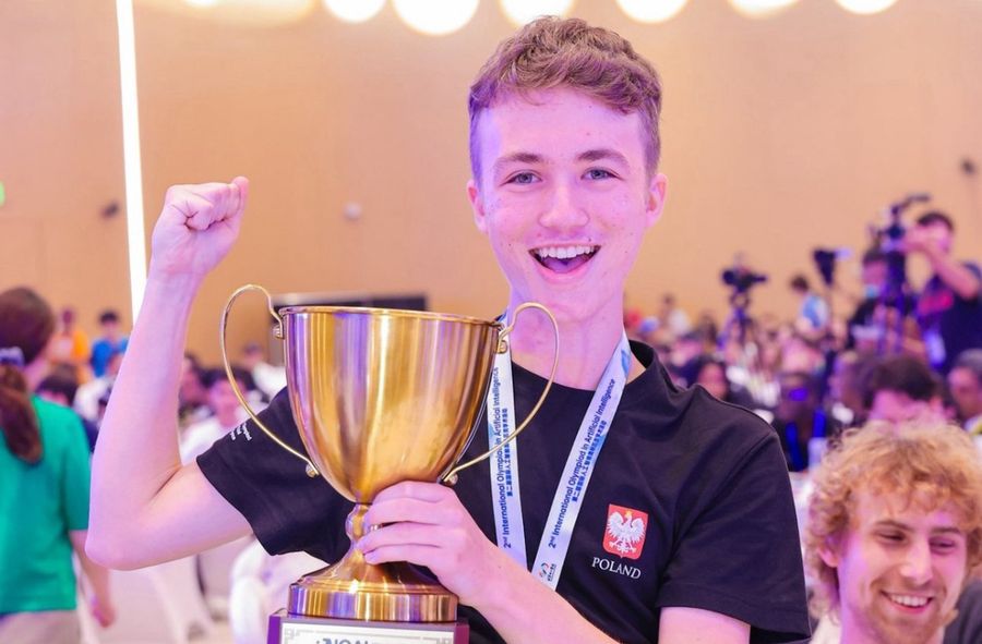 Licealista z Polski wygrał olimpiadę w Pekinie. Zdobył najwyższy