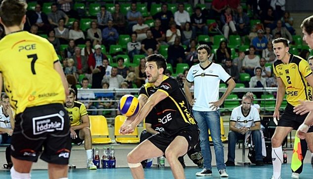 Facundo Conte drugi mecz w barwach Skry Bełchatów ma już za sobą (fot: Tomasz Koprowski / skra.pl)