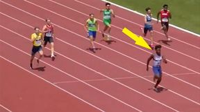 Sceny jak z komedii. Prowadził przez cały wyścig