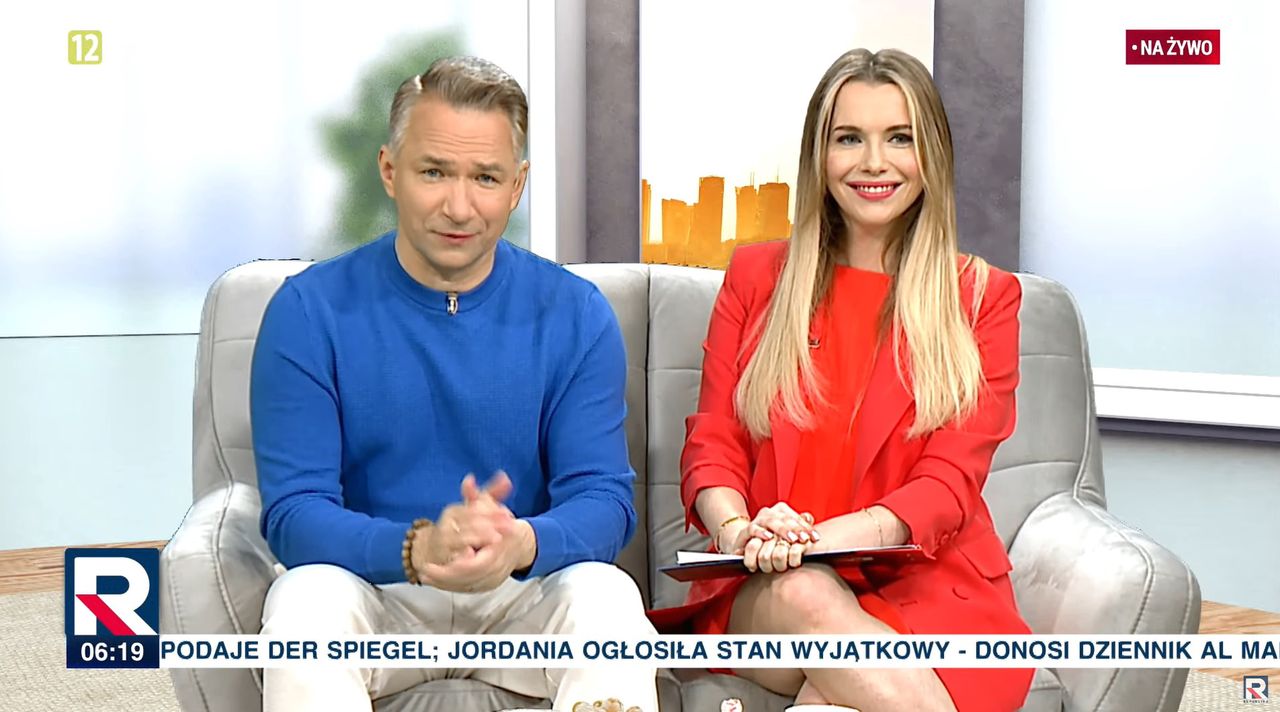 Rafał Patyra i Emilia Wierzbicki we "Wstajemy"