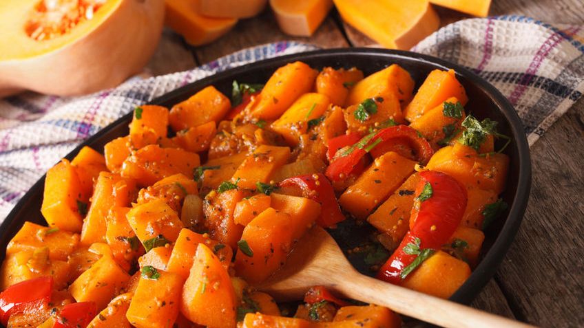 Dynia gotowana z dodatkiem soli, odsączona