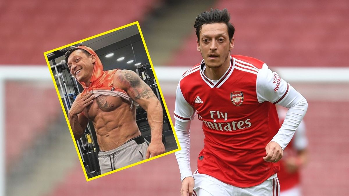 Getty Images / Stuart MacFarlane/Arsenal FC via Getty Images/ instagram.com/m10_official / Na zdjęciu: Mesut Oezil w 2020 r./ w ramce: zdjęcie Oezila z lipca 2024 roku