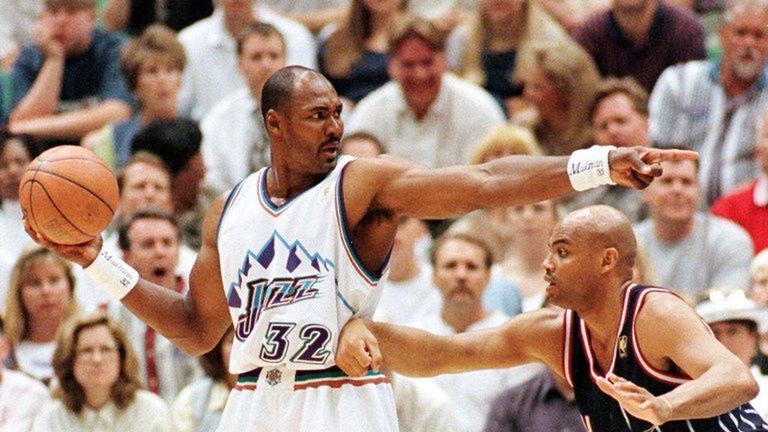 AFP / Na zdjęciu: Karl Malone i Charles Barkley