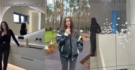 Sylwia Przybysz chwali się 230-metrową willą: żyrandol z kamieniami, designerskie lustro w łazience dzieci. Luksusowo? (ZDJĘCIA)