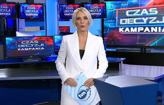 Kolejne zmiany w TVN24. Przed wyborami znika „15 na żywo”
