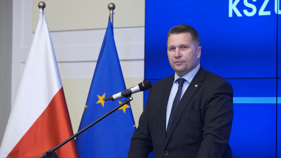 Minister edukacji i nauki Przemysław Czarnek