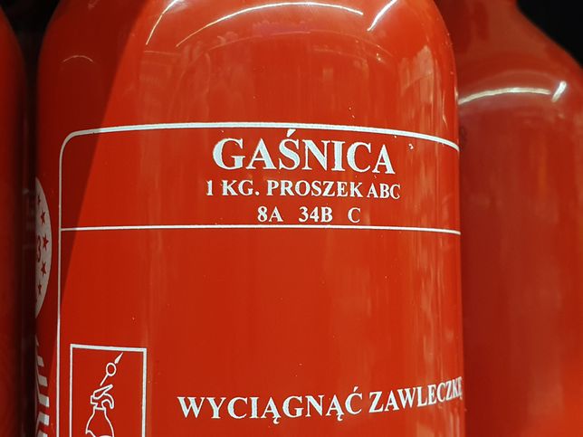 gaśnica proszkowa ABC 1 kg