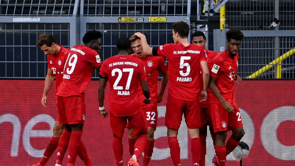 Getty Images /  Federico Gambarini/Pool / Na zdjęciu: piłkarze Bayernu Monachium