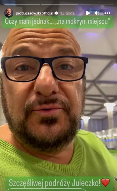 Piotr Gąsowski nagrywał pożegnanie z córką mimo zakazu. Wkroczyły hiszpańskie służby