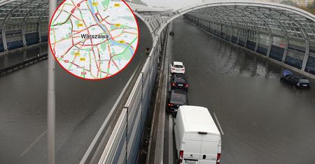 Cała Warszawa sparaliżowana. "Czegoś takiego jeszcze nie było"
