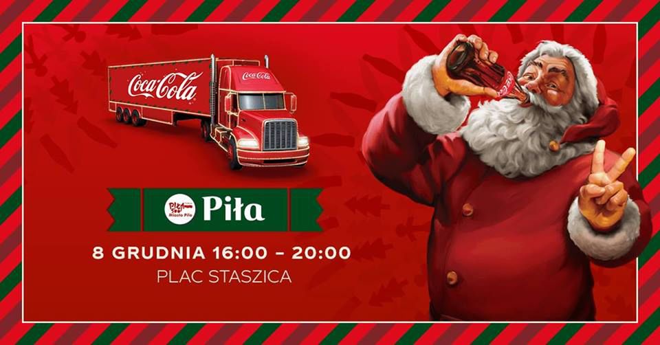 Świąteczna ciężarówka Coca-Cola zawita do Piły