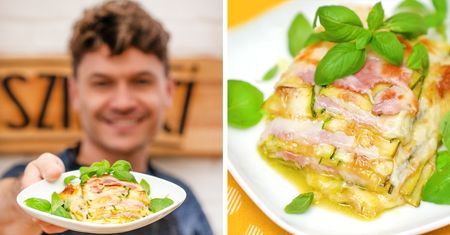 Lasagne z cukinią. Potrzebujesz tylko pięć składników, aby stworzyć pyszny obiad