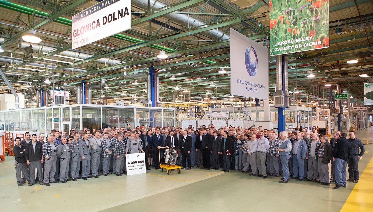 Fabryka FCA Powertrains w Bielsku-Białej posiada na swoim koncie liczne sukcesy (fot. FCA Poland)