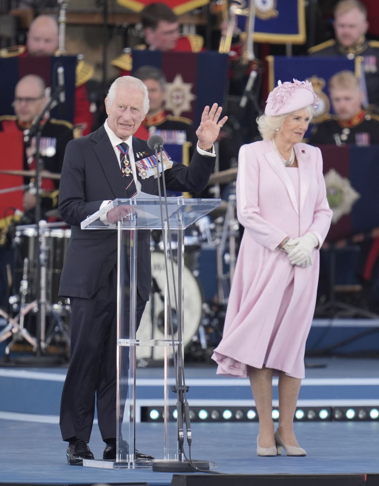 Queen Camilla and King Charles