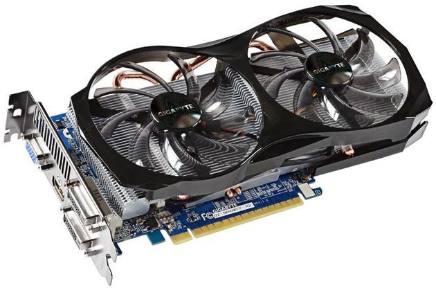 Gigabyte GeForce GTX 650 WindForce 2X karta graficzna zdjęcie