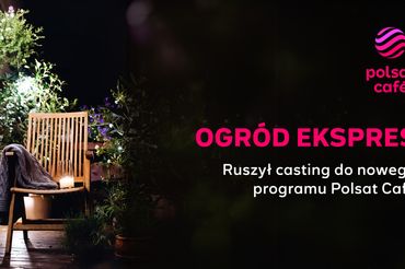 "Ogród Express" wiosną w Polsat Café