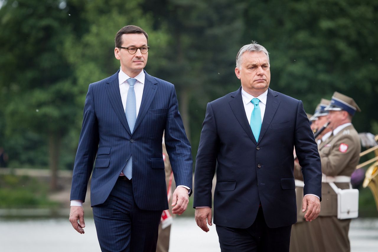 Mateusz Morawiecki i Viktor Orban