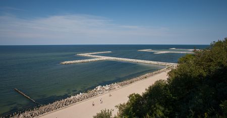 "Polski Dubaj" nad Bałtykiem. To prawdopodobnie najpiękniejsza plaża w kraju