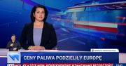 "Niemiec płakał jak tankował". To naprawdę padło w "Wiadomościach"