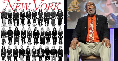 35 ofiar Billa Cosby'ego razem na okładce! (FOTO)