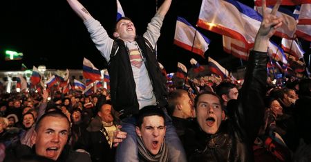 Referendum na Krymie: 95,5 procent uczestników za przyłączeniem do Rosji