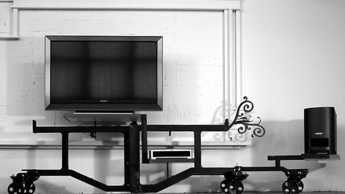 Horgan Becket Media Cart. Stylowe 1