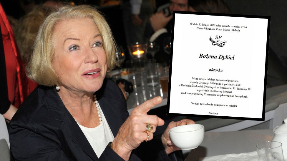 Rodzina Bożeny Dykiel ma prośbę przed pogrzebem